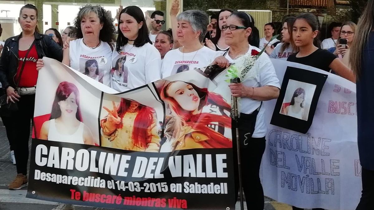 La madre de la desaparecida Caroline del Valle:"Todos tienen derecho a ser buscados" La madre de la desaparecida Caroline del Valle:"Todos tienen derecho a ser buscados"