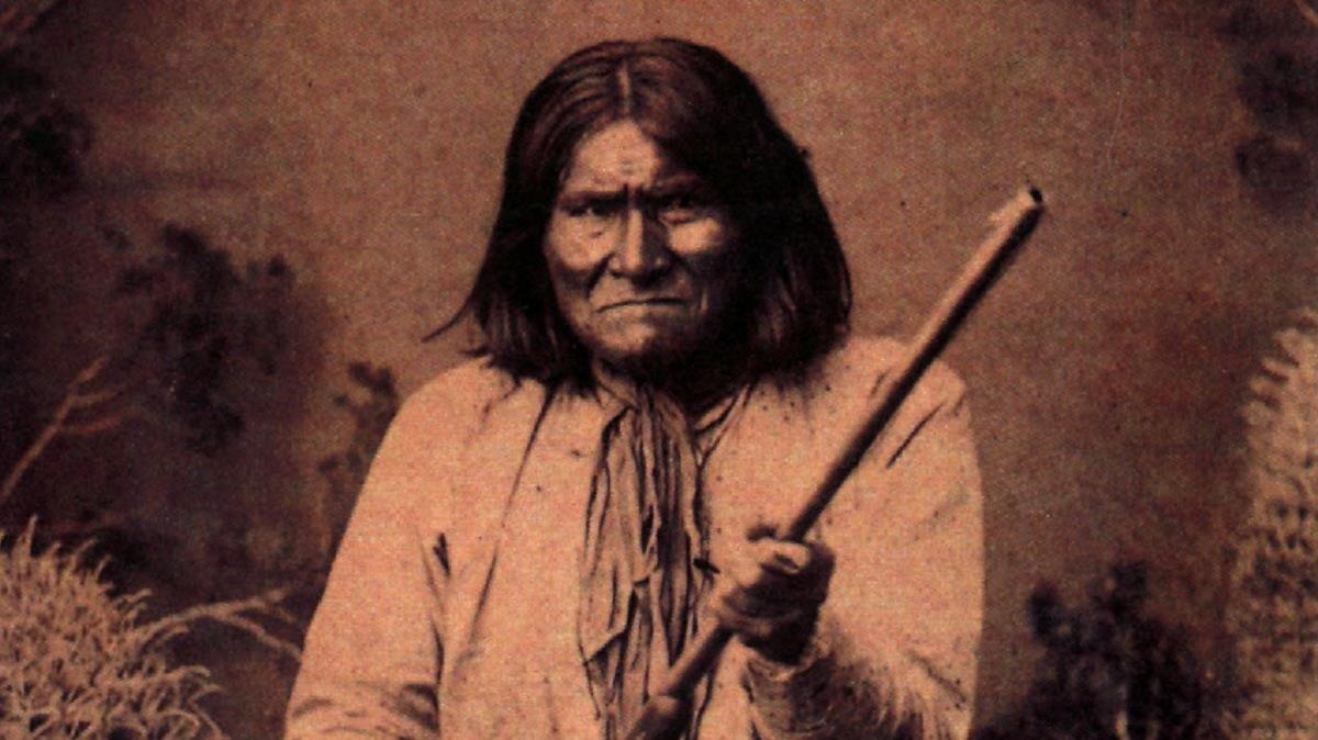 El jefe apache Gerónimo.