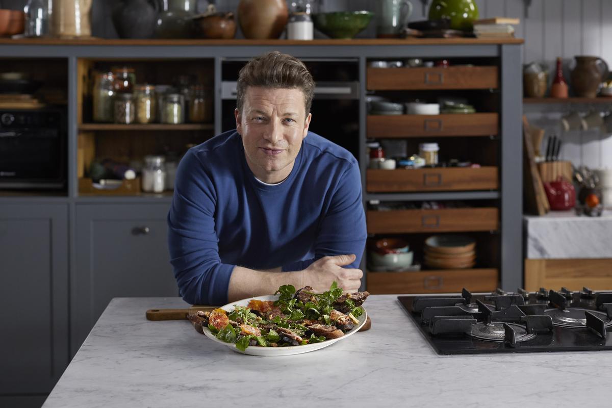 El cocinero inglés Jamie Oliver. 