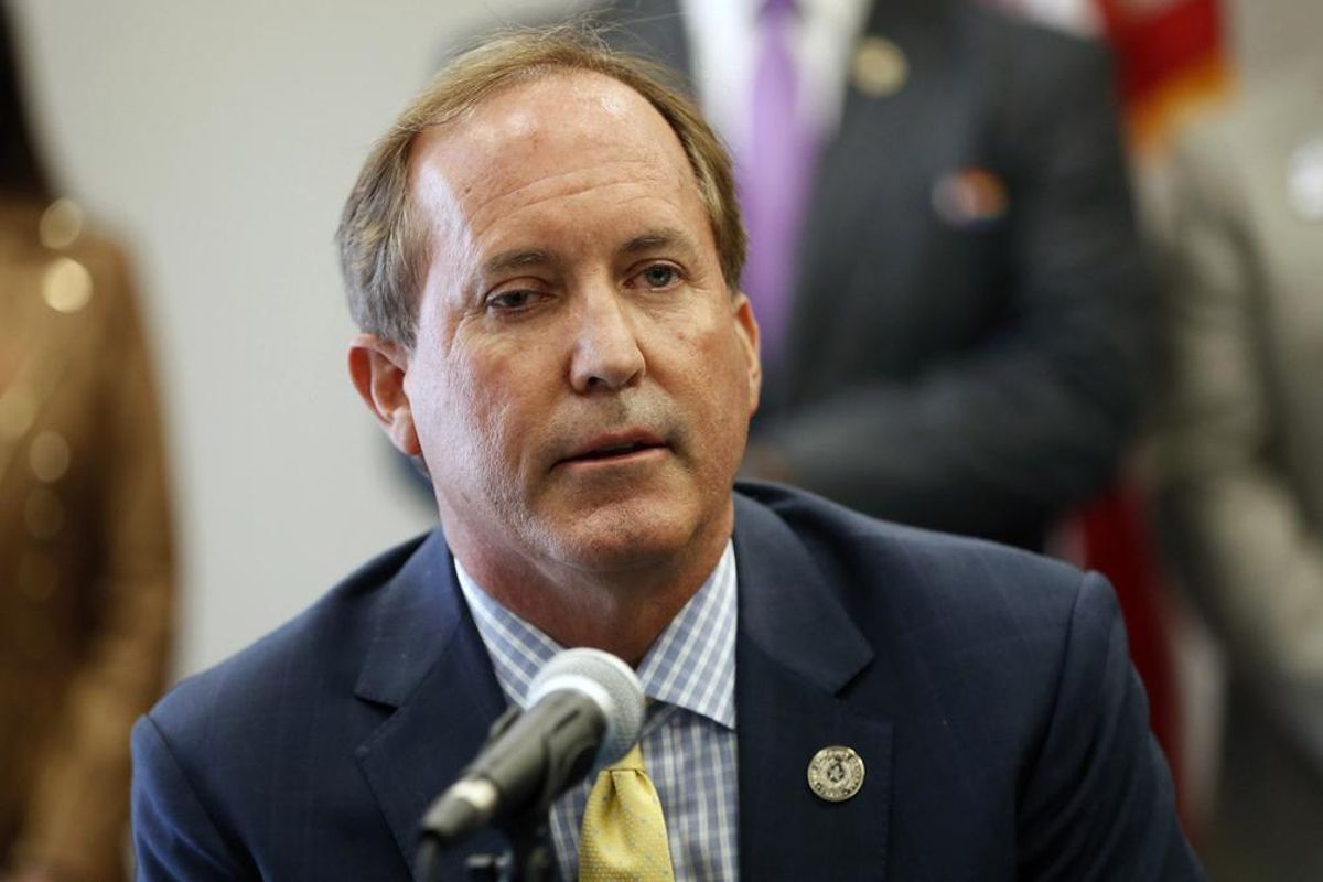 Ken Paxton, fiscal general de Texas. Ken Paxton, fiscal general de Texas.