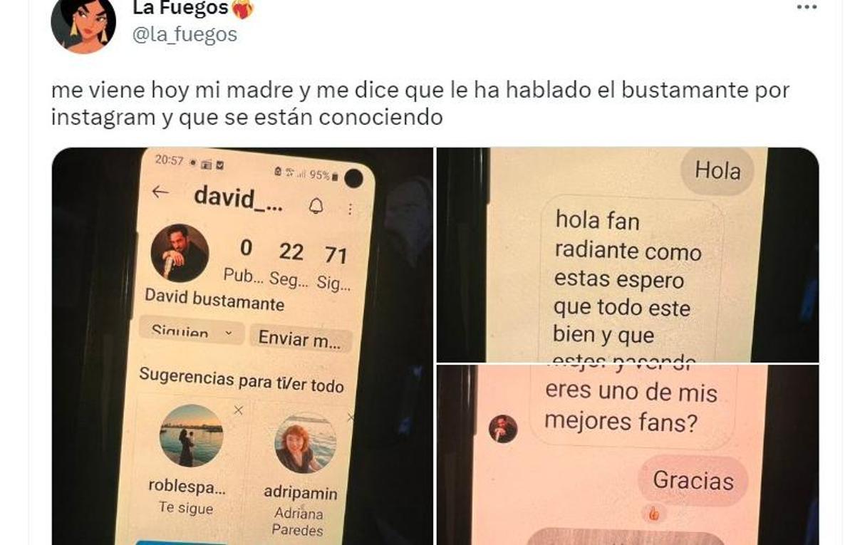 Una mujer sufre la 'Estafa del falso Bustamante' en Instagram