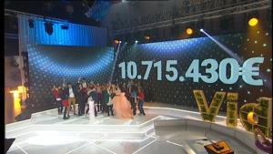'La Marató' de TV-3 bat el seu rècord amb 10.715.430 euros