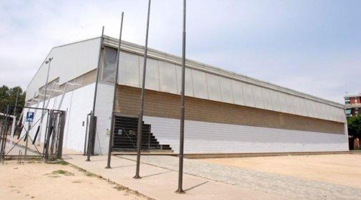 El Polideportivo Eusebi Millán. El Polideportivo Eusebi Millán.