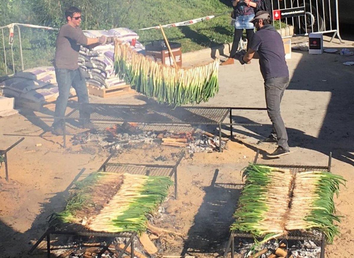 Miles de calçots serán preparados a lo largo del día. Miles de calçots serán preparados a lo largo del día.