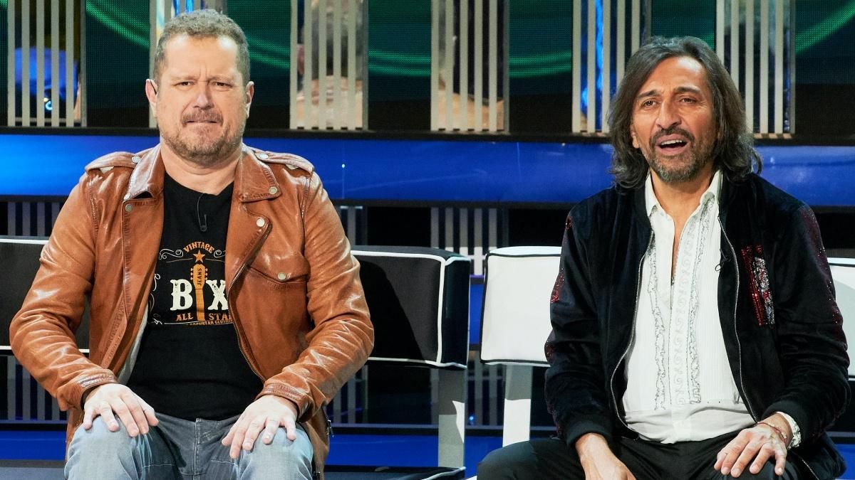 El Monaguillo junto a Antonio Carmona en ’Veo cómo cantas’. El Monaguillo junto a Antonio Carmona en ’Veo cómo cantas’.