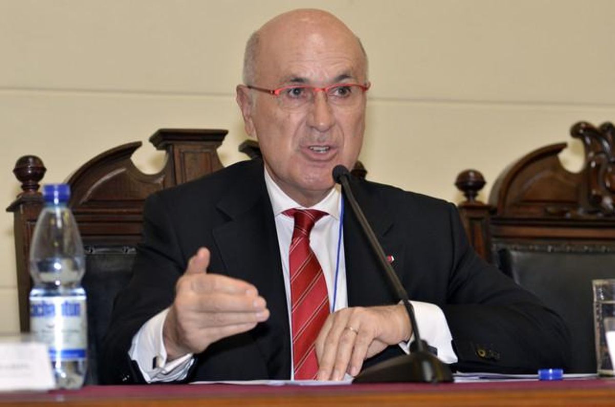 Josep Antoni Duran Lleida, durante una conferencia en Chile, la semana pasada. Josep Antoni Duran Lleida, durante una conferencia en Chile, la semana pasada.