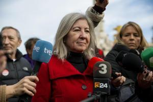 La presidenta de la ANC, Dolors Feliu.