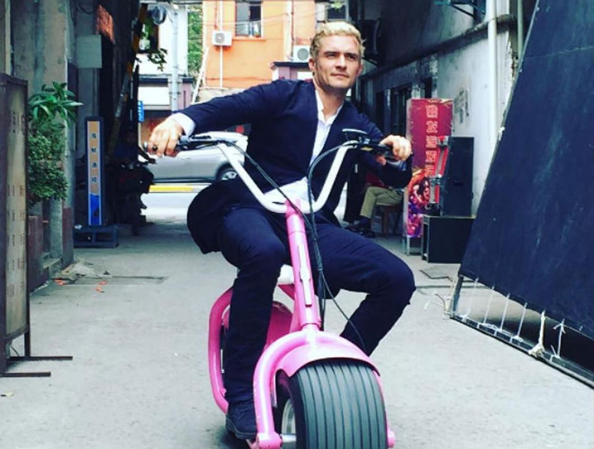 Una de las fotos recientes que Orlando Bloom ha colgado en su cuenta de Instagram. Una de las fotos recientes que Orlando Bloom ha colgado en su cuenta de Instagram.