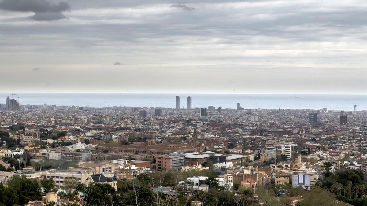 Barcelona encadena una semana con el aire más puro del último siglo
