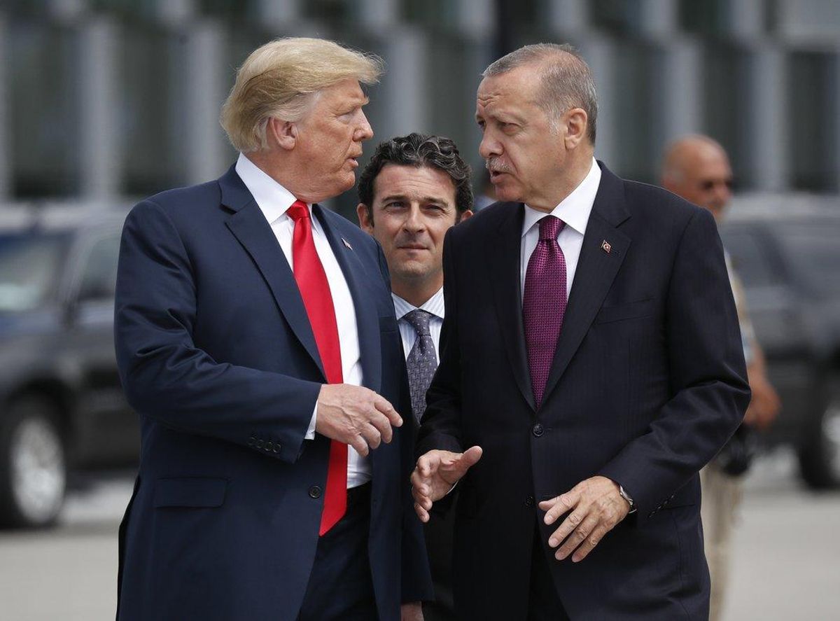 Donald Trump y Recep Tayyip Erdogan, en una imagen de archivo. Donald Trump y Recep Tayyip Erdogan, en una imagen de archivo.