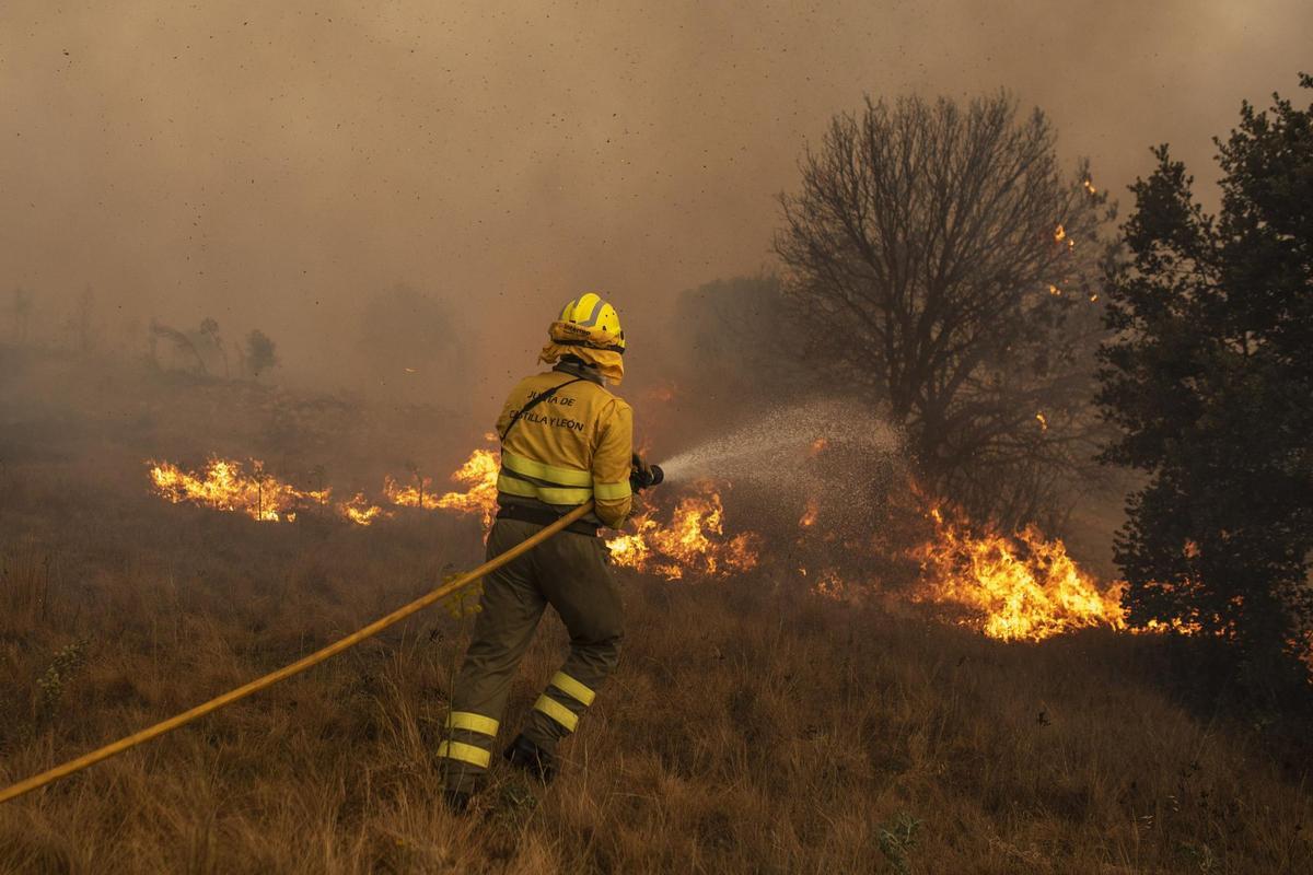 El foc arrasa a Espanya 69.859 hectàrees el 2022, el pitjor any del decenni