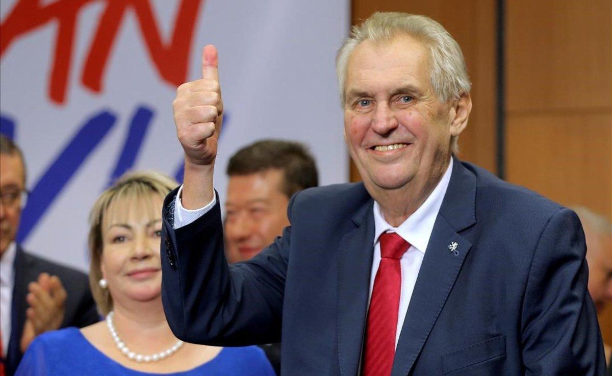 Milos Zeman. Milos Zeman.