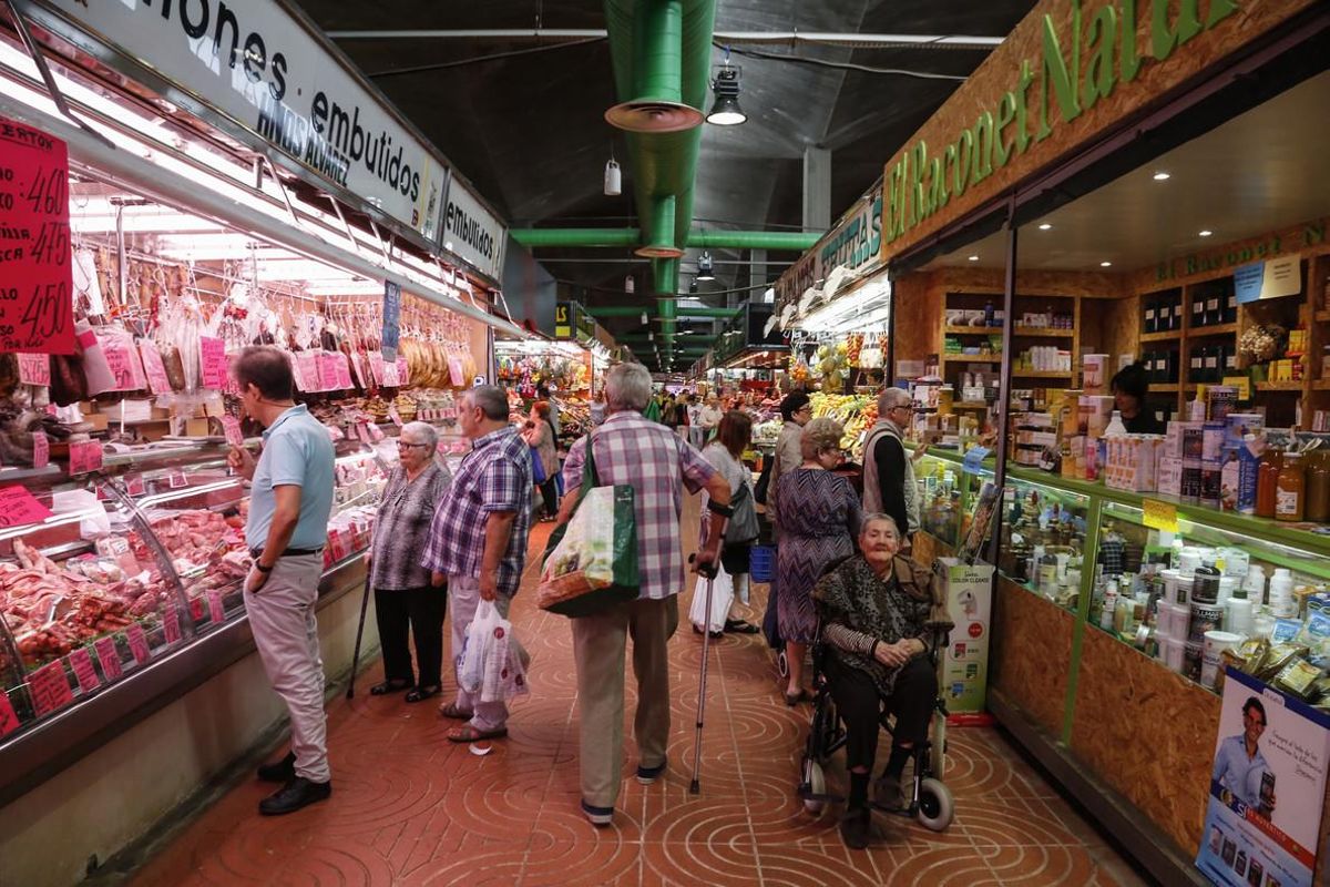 Mercado municipal. Mercado municipal.