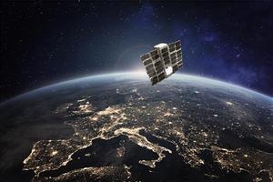 Simulación del nanosatélite ’Enxaneta’ en órbita,