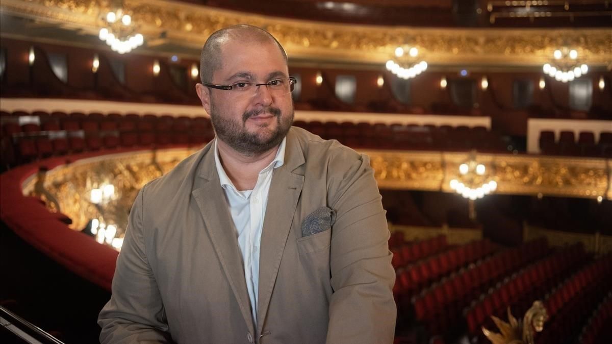 El tenor canario Celso Albelo en el Liceu. El tenor canario Celso Albelo en el Liceu.