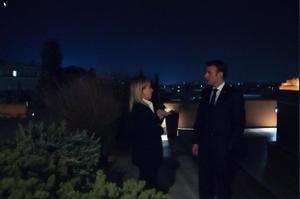Macron es reuneix amb Meloni