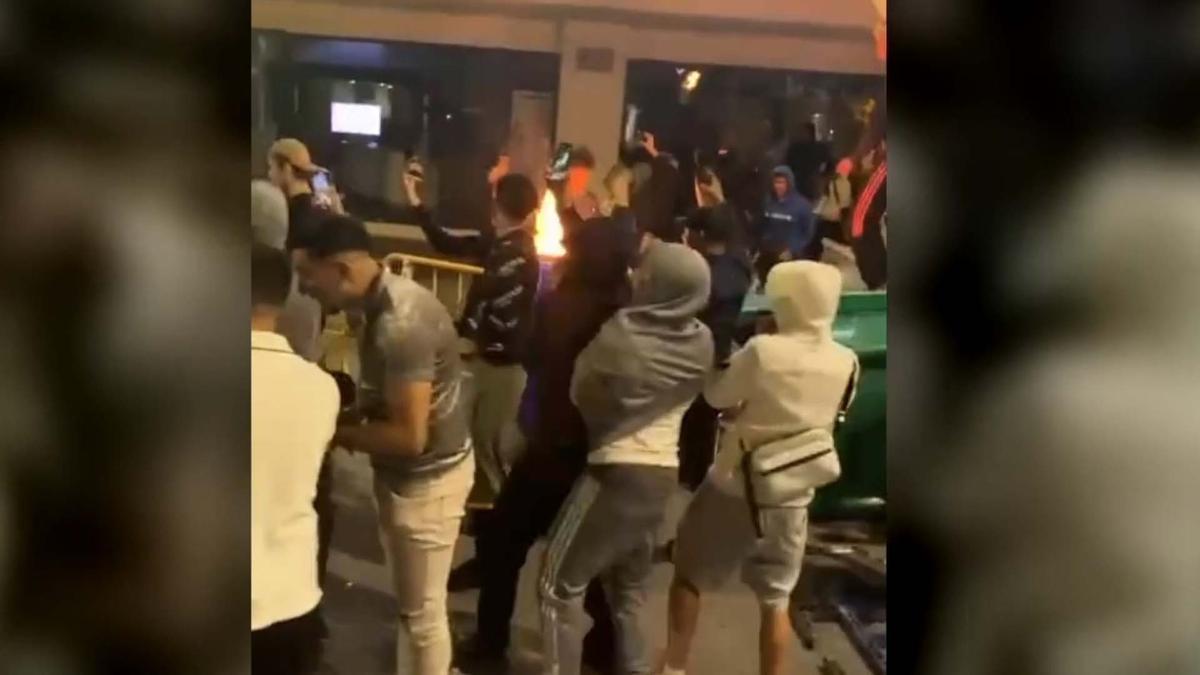Dos detenidos relacionados con los altercados de este fin de semana en Molins de Rei