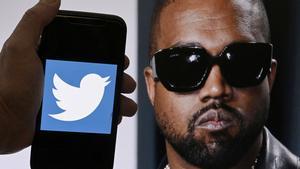 Twitter suspende la cuenta de Kanye West por antisemitismo.