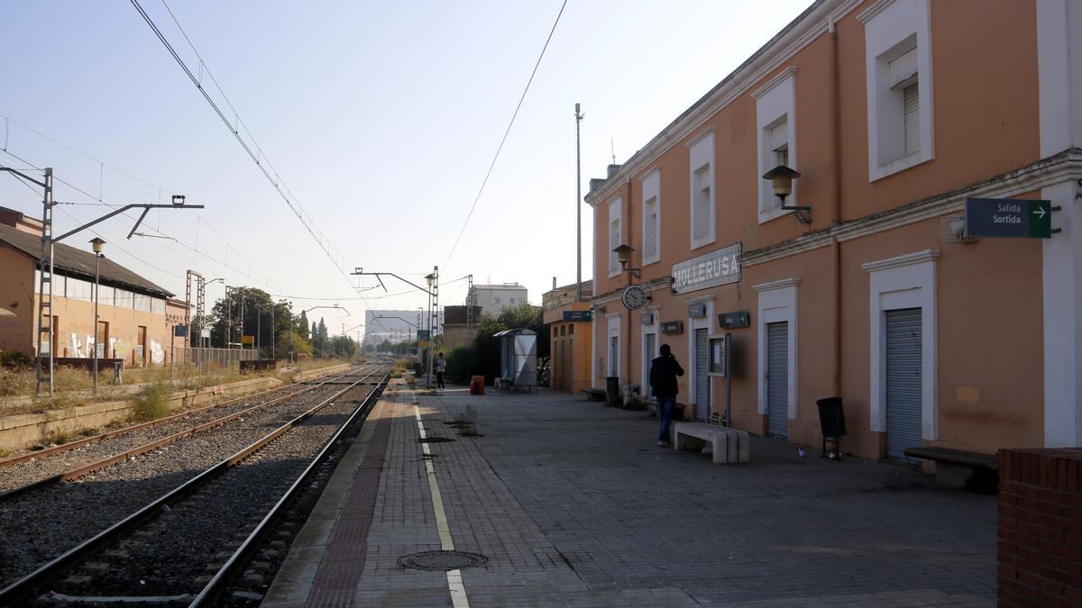 Estación de Mollerussa, una de las paradas de la R12