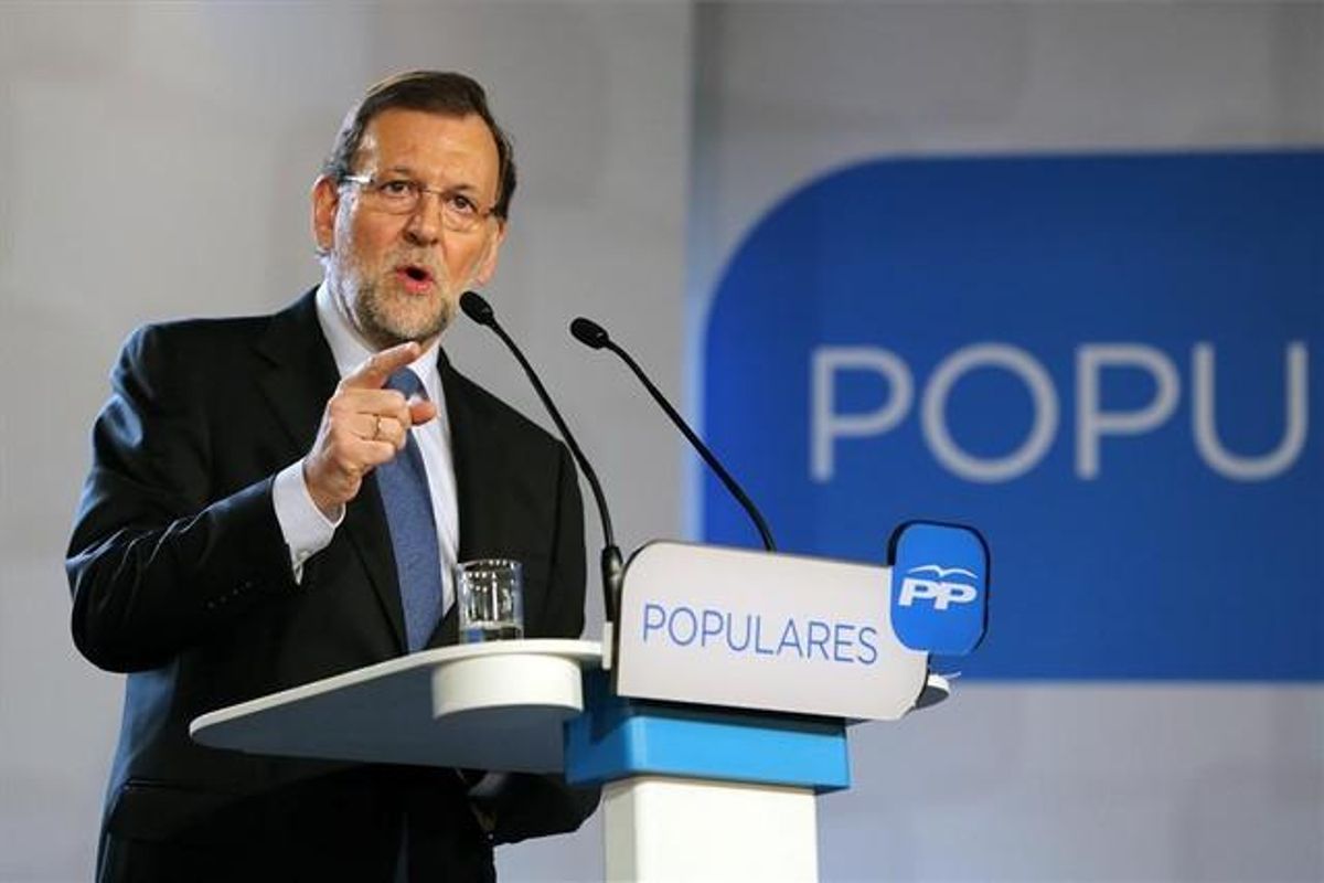 Rajoy en un reciente acto del Partido Popular. Rajoy en un reciente acto del Partido Popular.