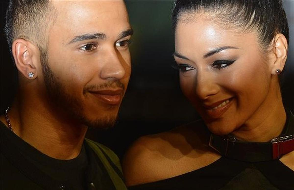 Lewis Hamilton rompe con su novia Nicole Scherzinger