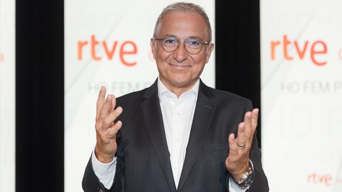 El periodista Xavier Sardà. El periodista Xavier Sardà.
