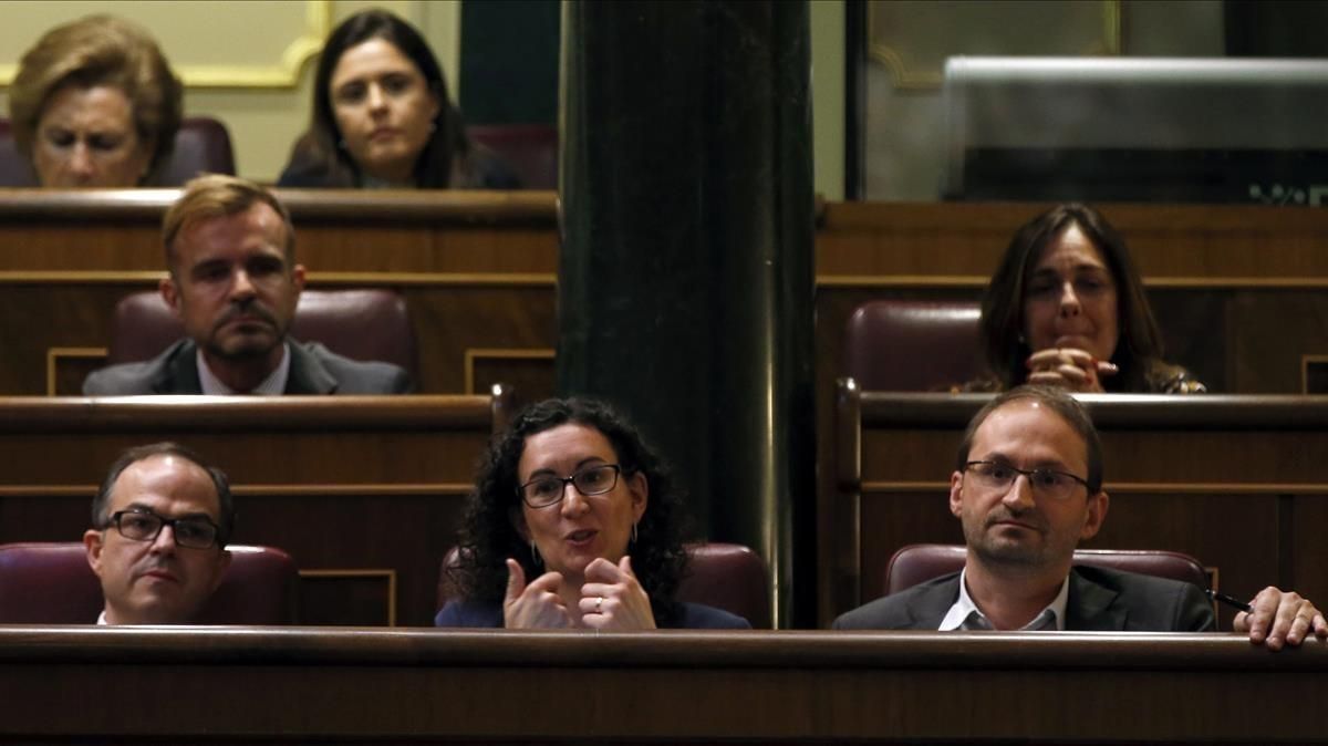 Avui fa 4 anys: el sobiranisme va demanar un referèndum a Madrid Avui fa 4 anys: el sobiranisme va demanar un referèndum a Madrid