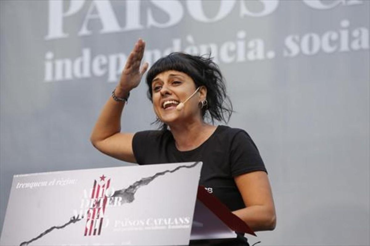 Anna Gabriel, exdiputada de la CUP. Anna Gabriel, exdiputada de la CUP.