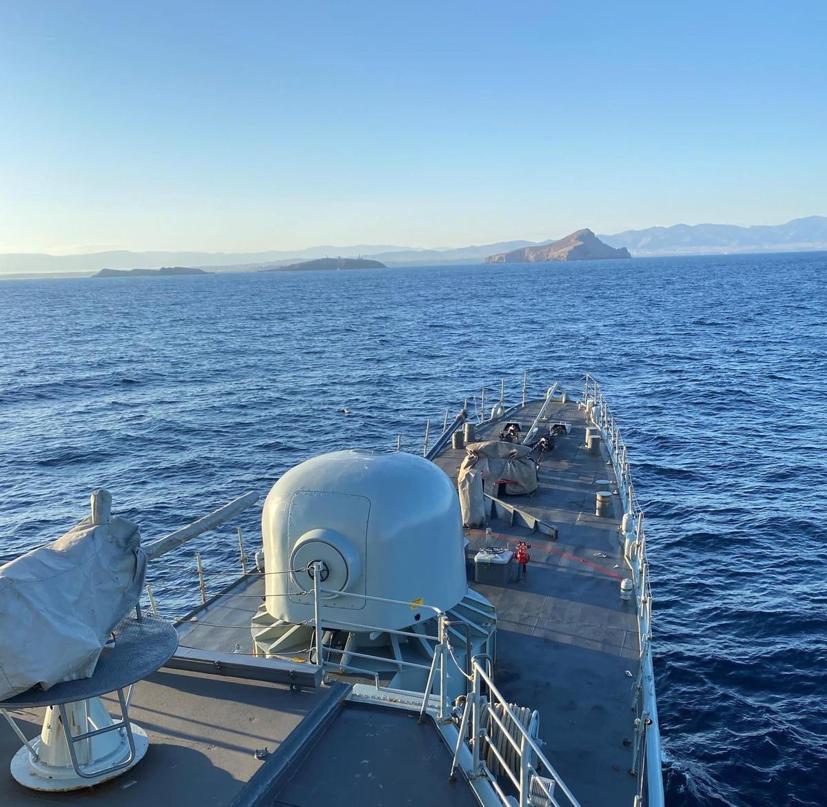 Brote de covid en alta mar: el buque de guerra 'Infanta Cristina' sufre un brote con 35 contagiados