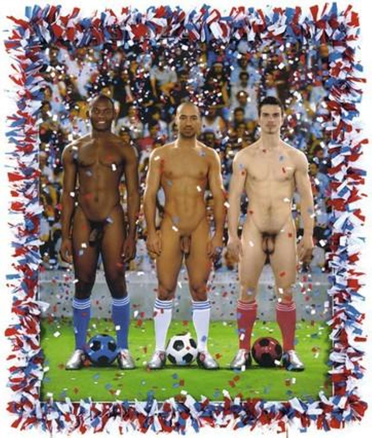’Vive La France’, la foto de la polémica en Viena. ’Vive La France’, la foto de la polémica en Viena.