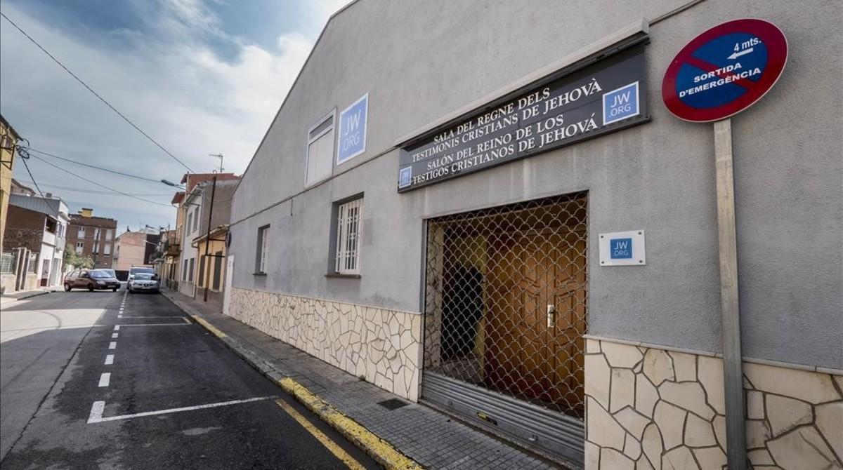 Sede de la congregación francesa de los Testigos de Jehová en Cardedeu, la última a la que perteneció Miguel García. 