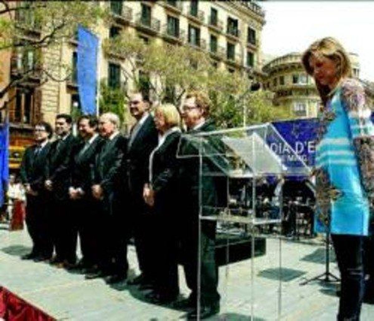 CATALUNYA RECLAMA UNIDAD A LA UE EN EL DÍA DE EUROPA. JOAN PUIG CATALUNYA RECLAMA UNIDAD A LA UE EN EL DÍA DE EUROPA. JOAN PUIG