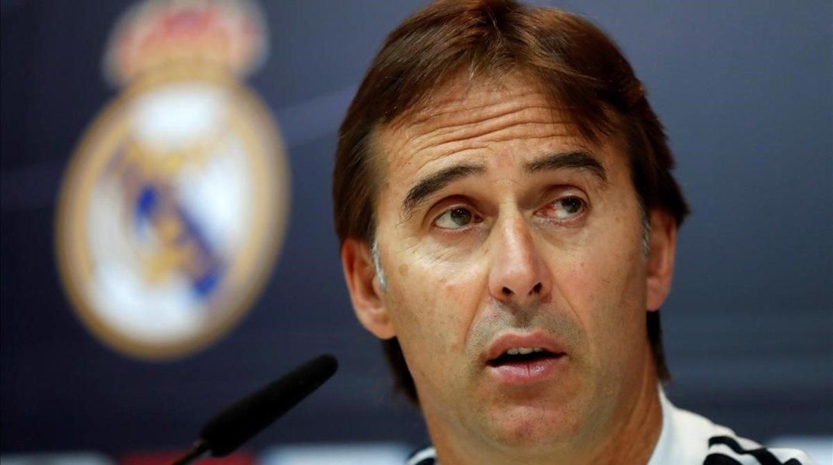 Lopetegui, en su etapa madridista. Lopetegui, en su etapa madridista.