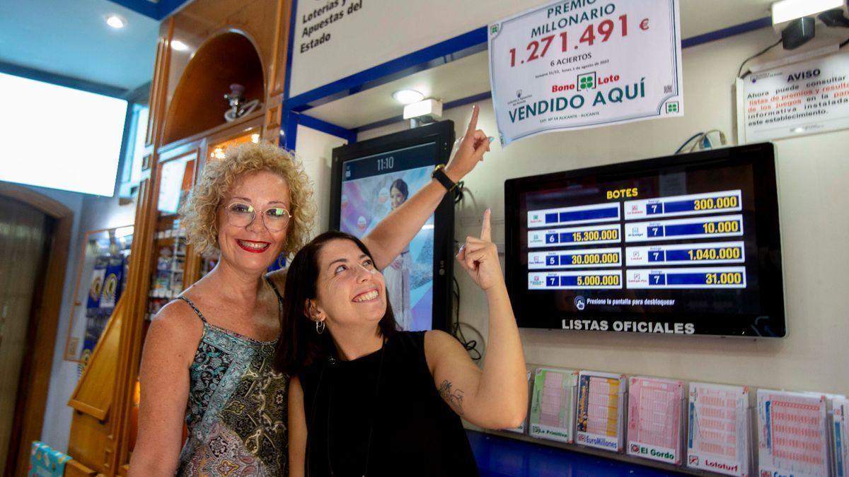 De captaire a milionària: una dona que demanava almoina a Alacant guanya una Bonoloto d’1,2 milions d’euros