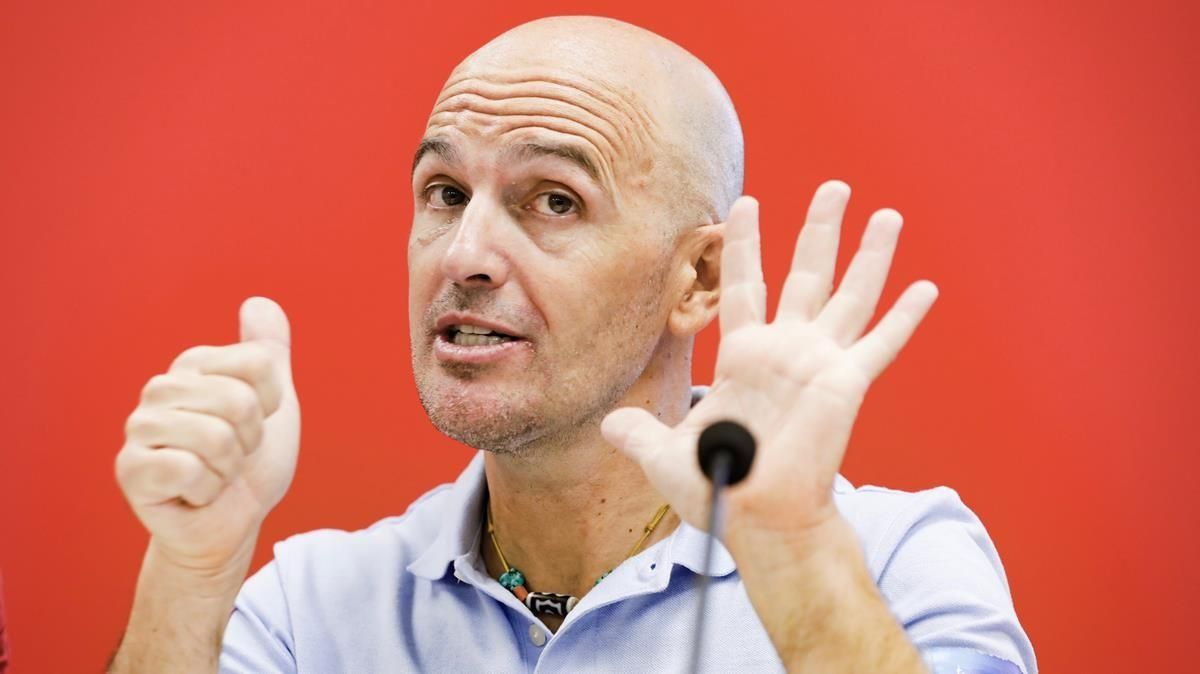 Sergi Mingote, en septiembre del 2019, durante la presentación del proyecto 14x1000. Sergi Mingote, en septiembre del 2019, durante la presentación del proyecto 14x1000.