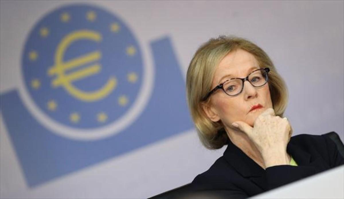 Danièle Nouy, presidenta del Consejo de Supervisión del BCE.