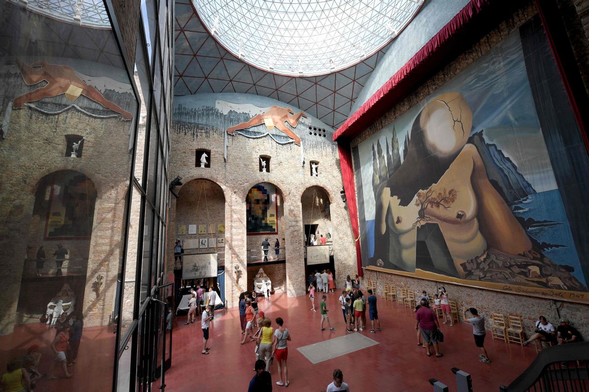 Interior del Teatro-Museo Dalí de Figueres, en una imagen de archivo. Interior del Teatro-Museo Dalí de Figueres, en una imagen de archivo.