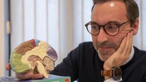  El neuropsicólogo clínico del Hospital de Sant Pau, Saül Martínez-Horta, autor del libro ’Cerebros rotos’.