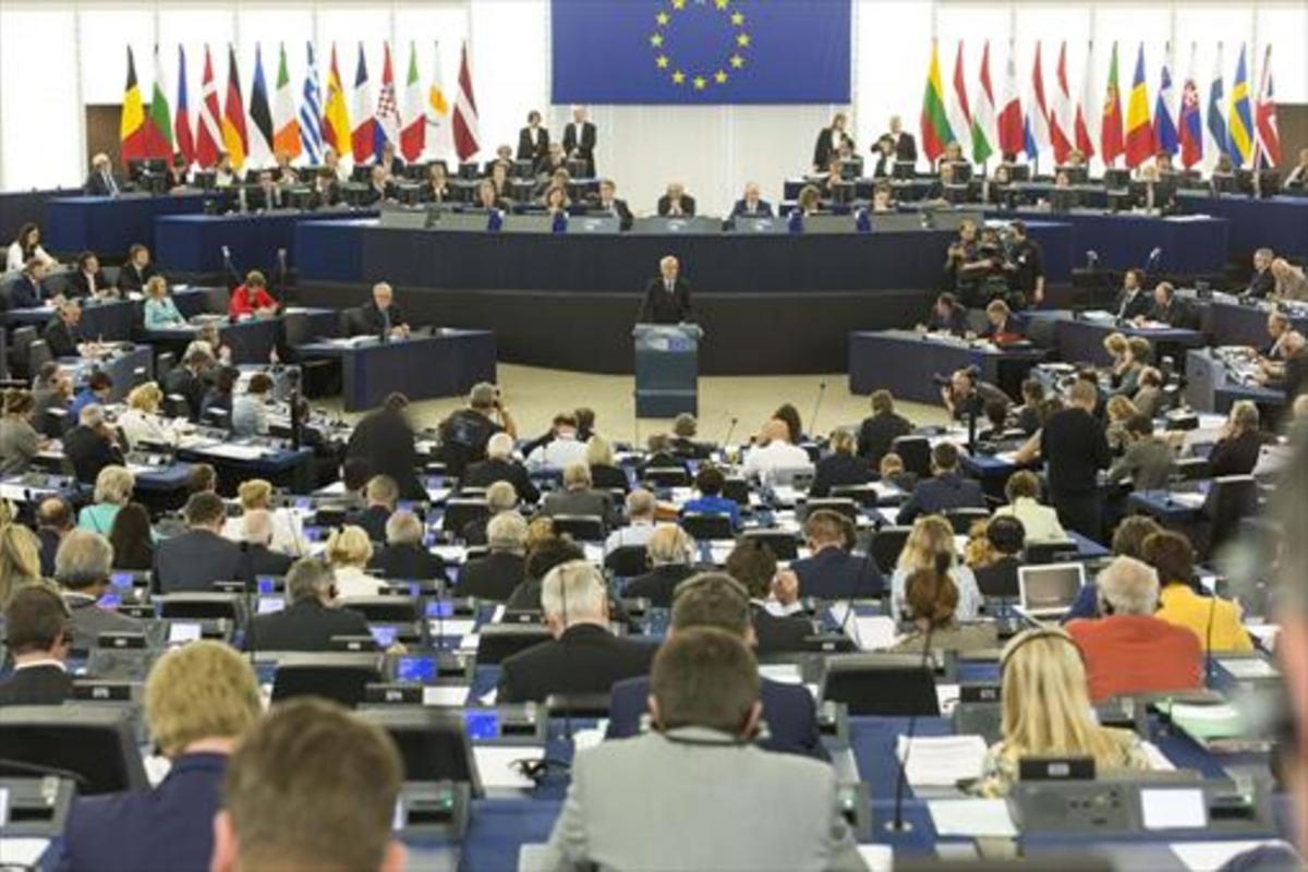 Sessió del Parlament Europeu.