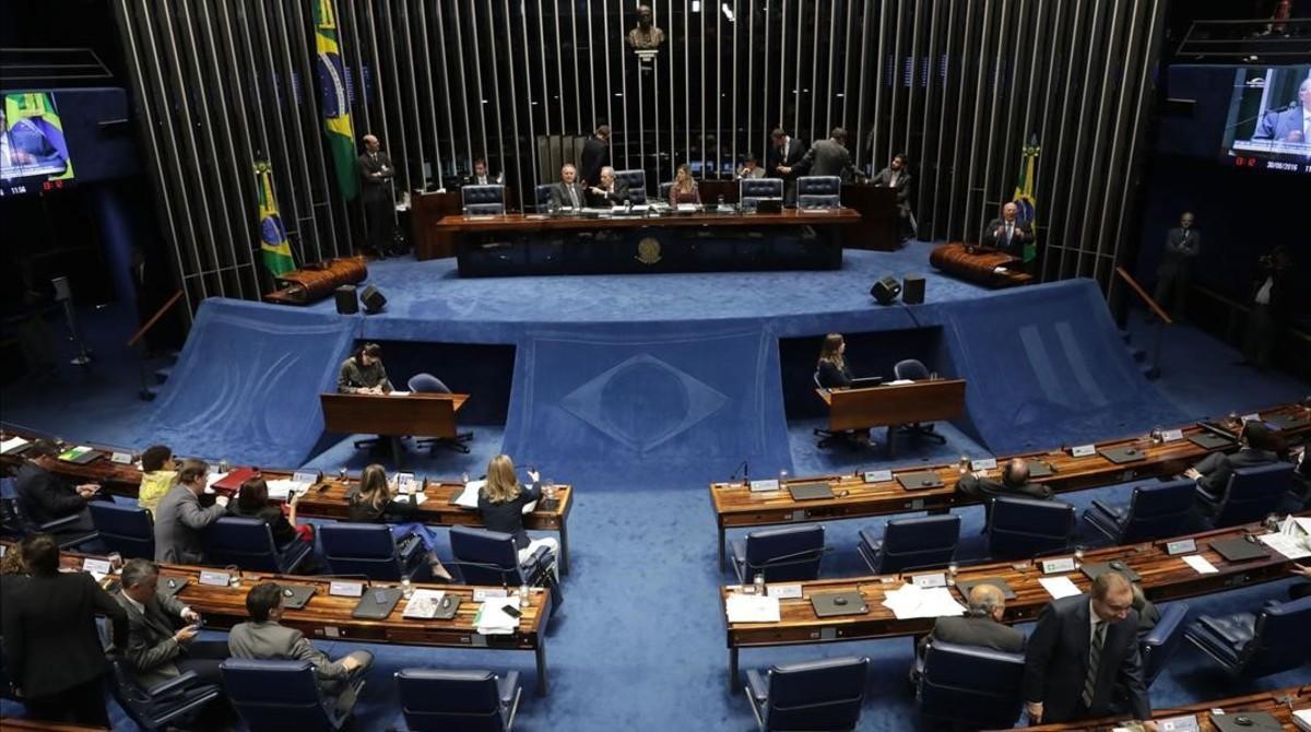El Senado de Brasil entra en la fase final del ’impeachment’ a Dilma Rousseff, presidenta del Brasil, el martes 30 de agosto.