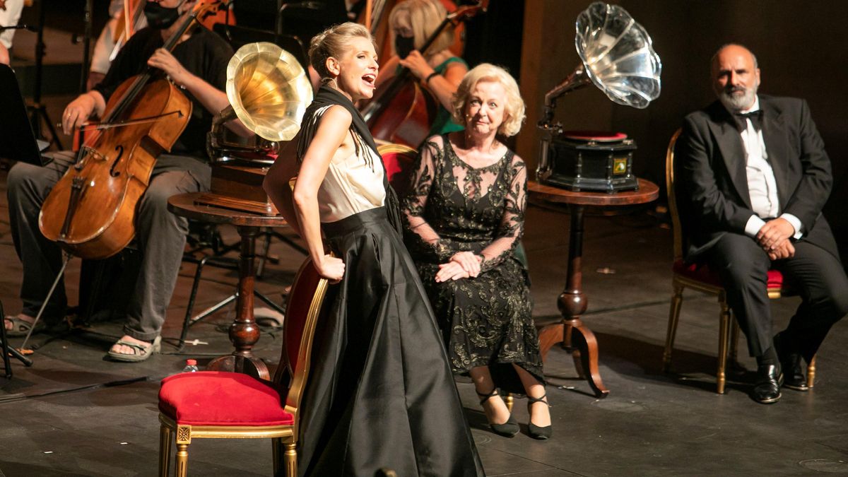 Un momento de la representacion de ’My fair lady’ en el Liceu Un momento de la representacion de ’My fair lady’ en el Liceu