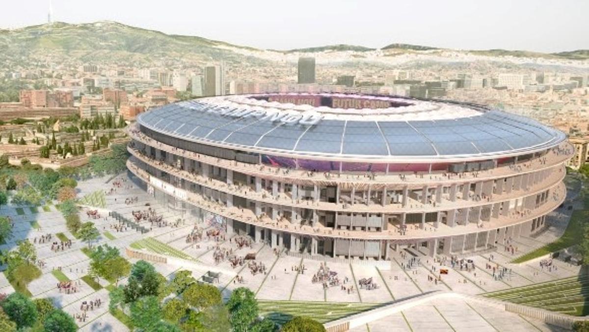 El Barça Anuncia Que Nikken Sekkei Preservará El Diseño Del Nuevo Camp Nou