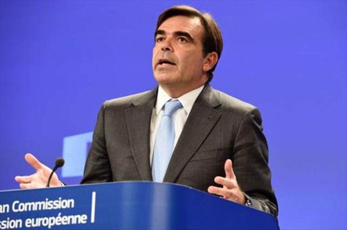 El portavoz de la Comisión Europea, Margaritis Schinas. El portavoz de la Comisión Europea, Margaritis Schinas.