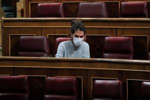 El diputado de Unidas Podemos, Fernando Alvarado