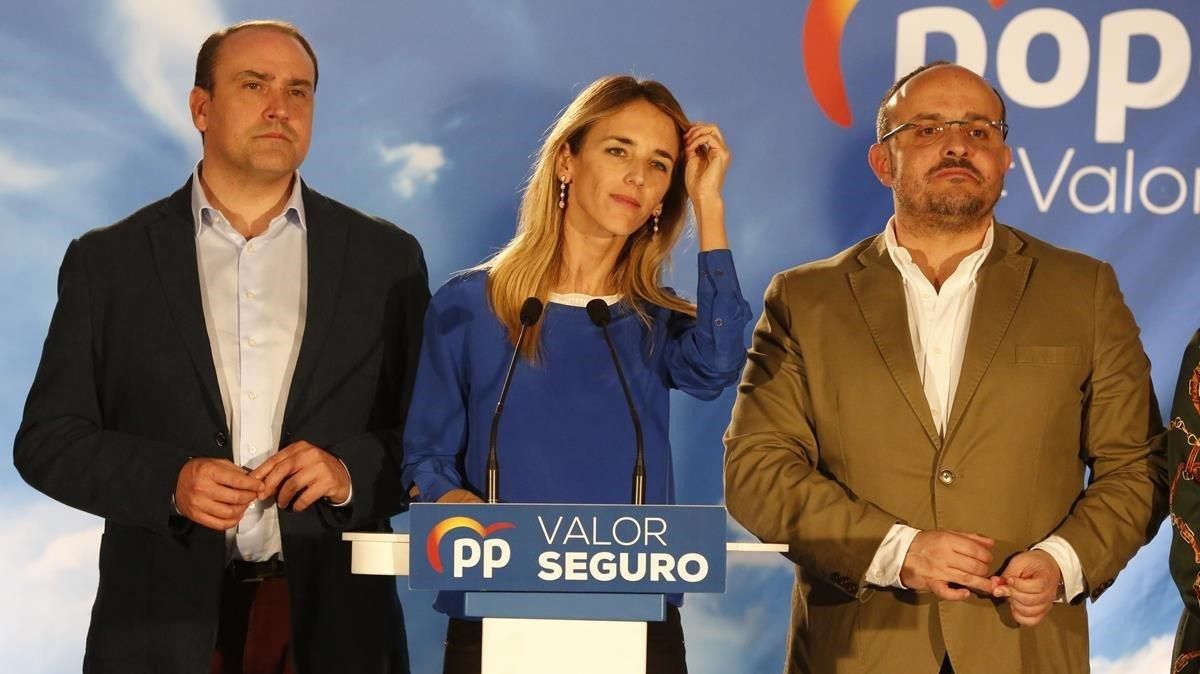 Cayetana Álvarez de Toledo asume la derrota Cayetana Álvarez de Toledo asume la derrota