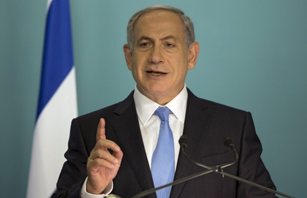  El primer ministro israelí, Benjamin Netanyahu.