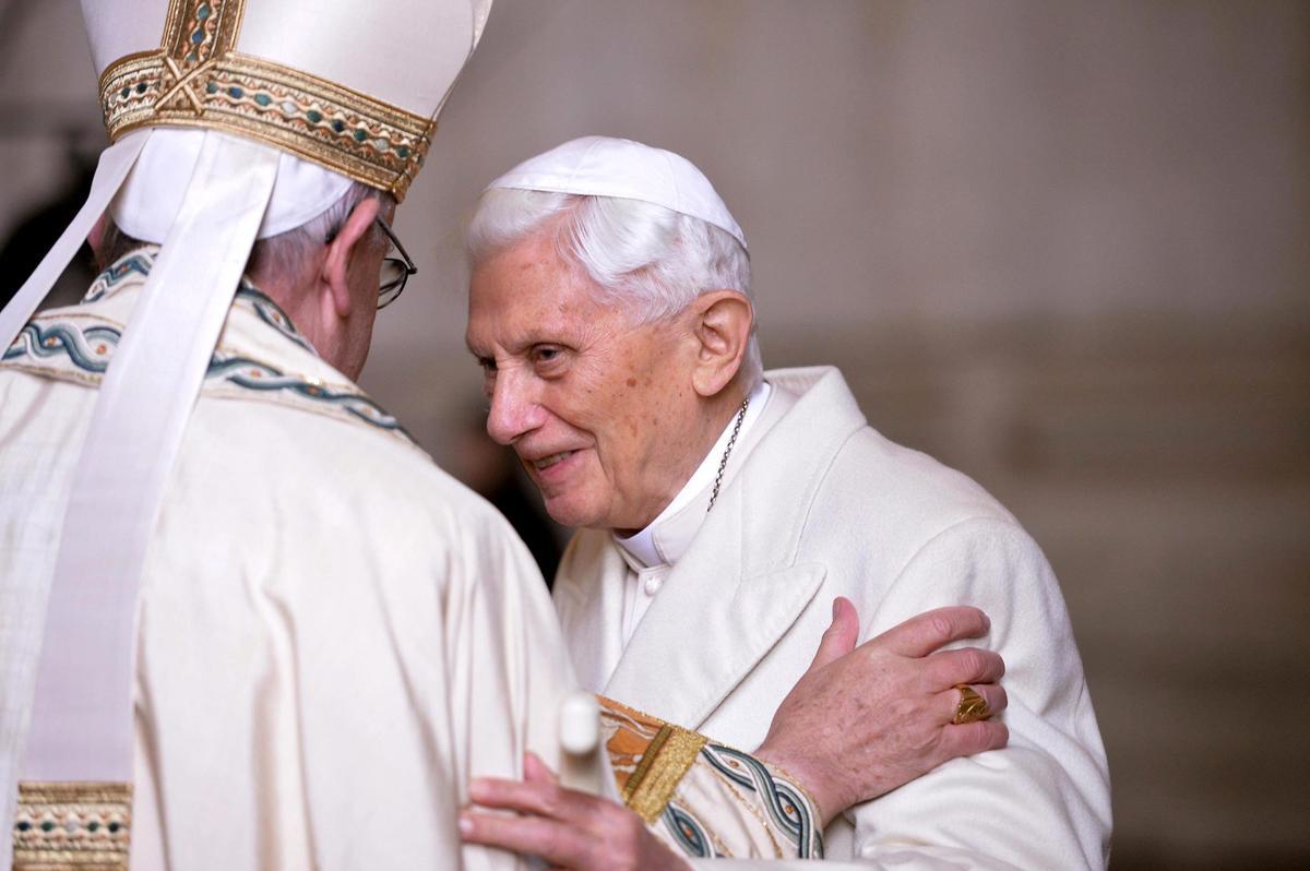 Imagen de archivo del papa emérito Benedicto XVI. EFE/MAURIZIO BRAMBATTI