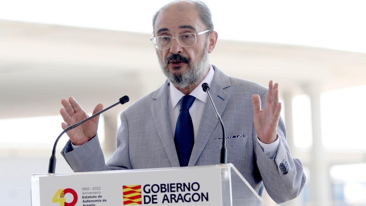 Lambán: «El president del COE ja no és un problema meu o d’Aragó, sinó d’Espanya»