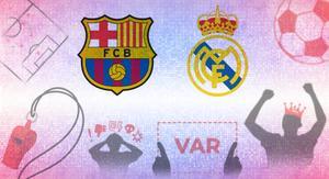 La imagen de la contracrónica del Barça-Madrid.