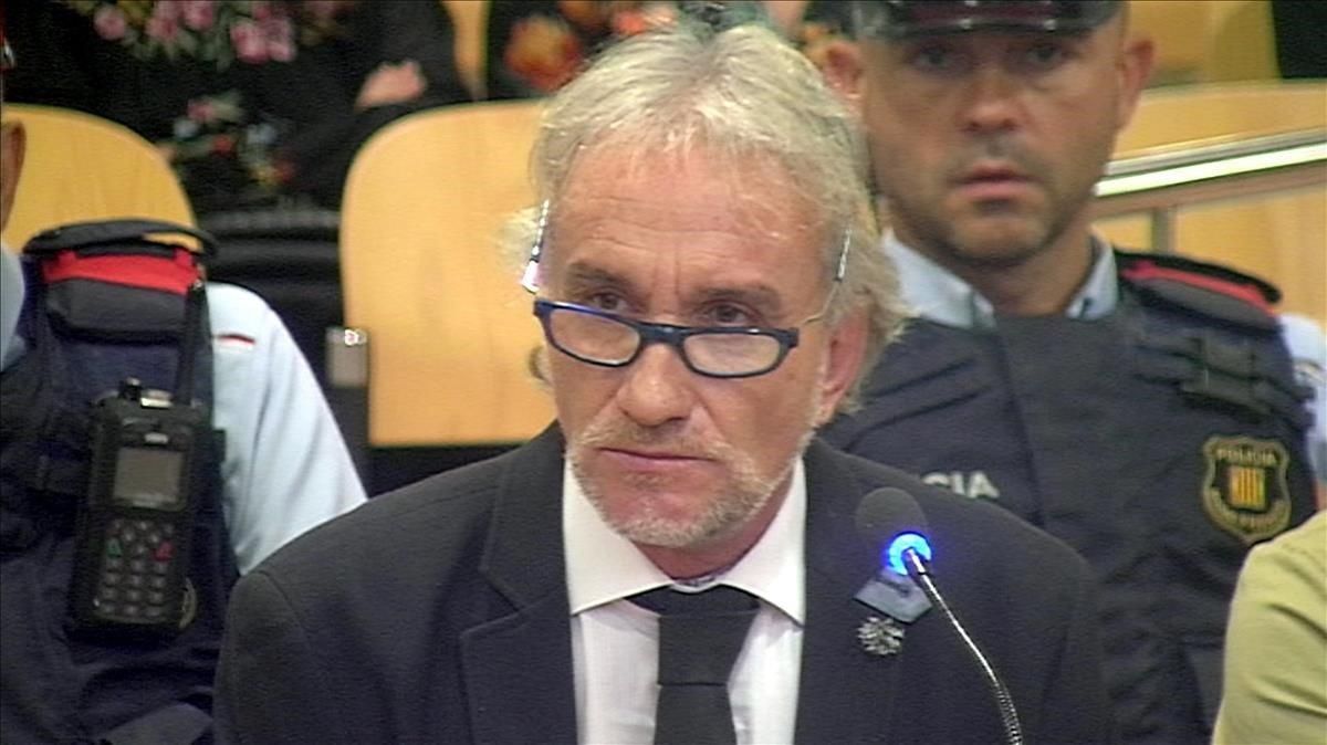 Fernando Blanco, el pasado 2 de octubre, primer día del juicio. Fernando Blanco, el pasado 2 de octubre, primer día del juicio.